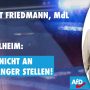 Heribert Friedmann zum Polizeieinsatz in Ingelheim